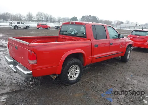 2002 Dodge Dakota Slt z USA, uszkodzony, nr VIN 1B7HL48N32S710678